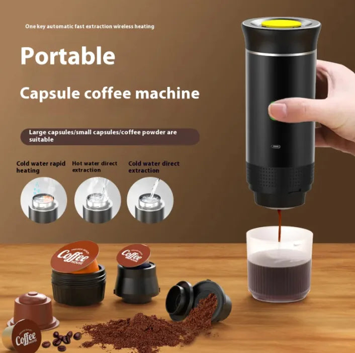 BrewBuddy Portable Capsule Coffe Maker